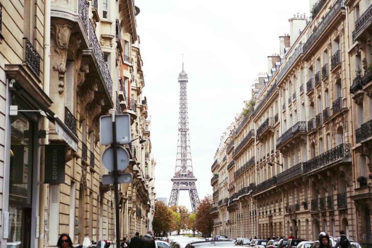 Gorgeous Paris Eiffel Tower Lägenhet Exteriör bild